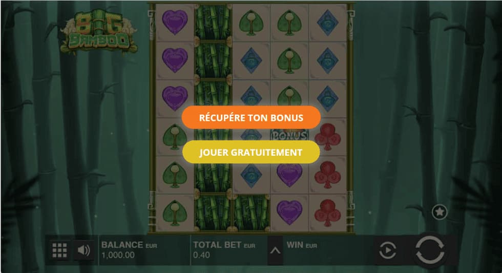 big bamboo jeu démo