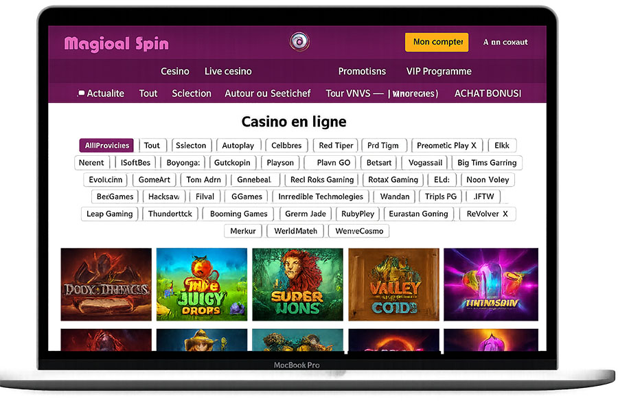 magical spin casino