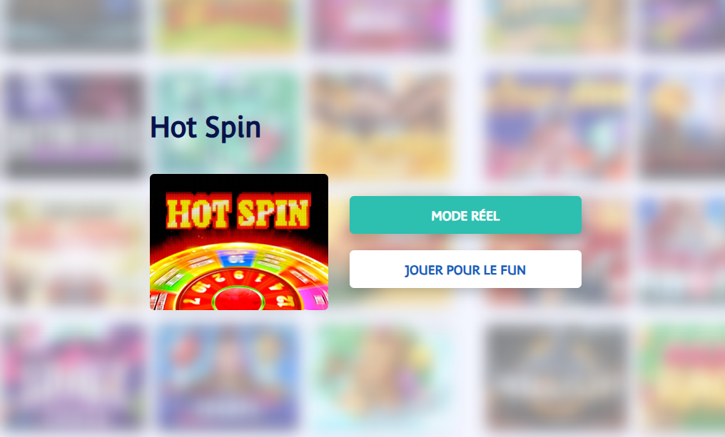 Hot Spin démo