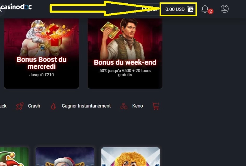 Inscription sur Riviera Casino étape 5