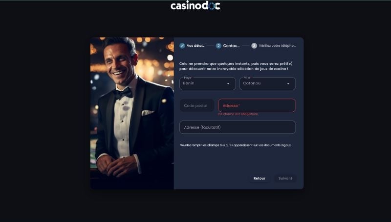 inscription 3 casino night