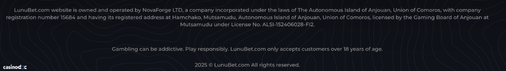 Licence de Lunubet Casino