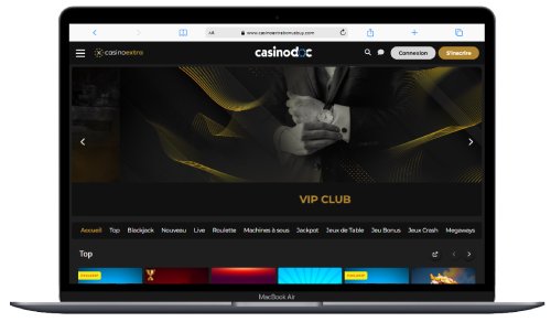 Interface ordinateur Casino Extra