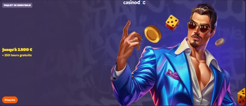 Bonus de bienvenue de Coolzino Casino