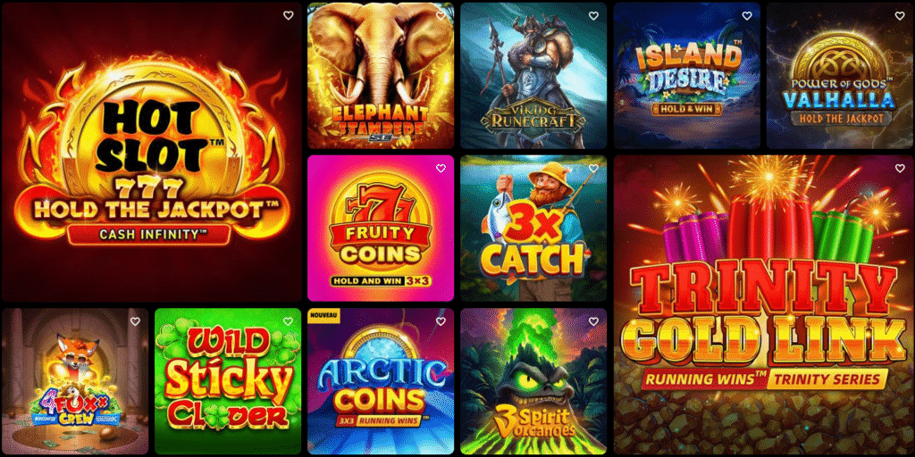 Jeux de casino Winolot