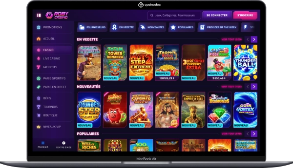 roby casino sur ordinateur