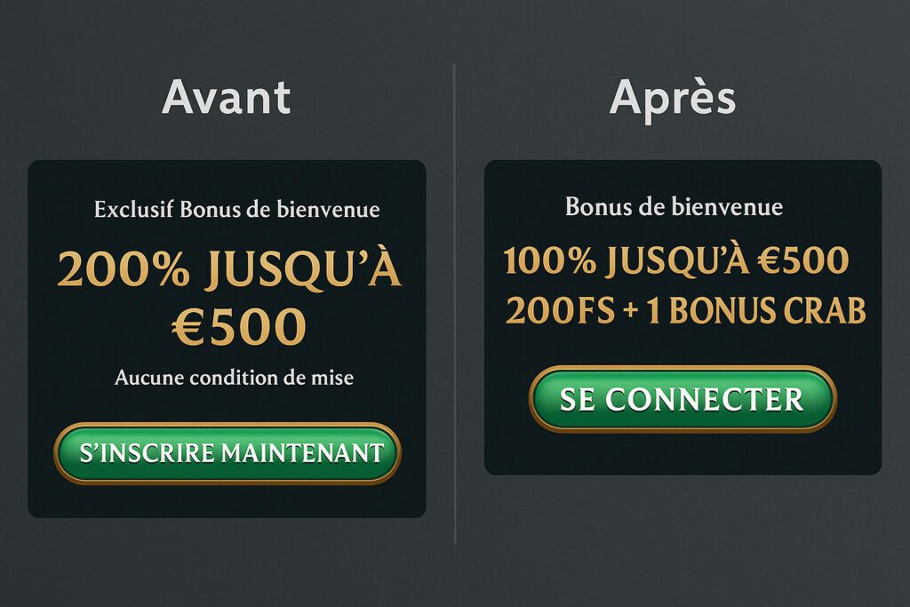 avant après nouveau casino talismania