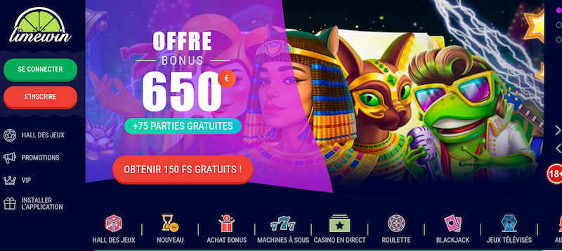 bonus free spins limewin