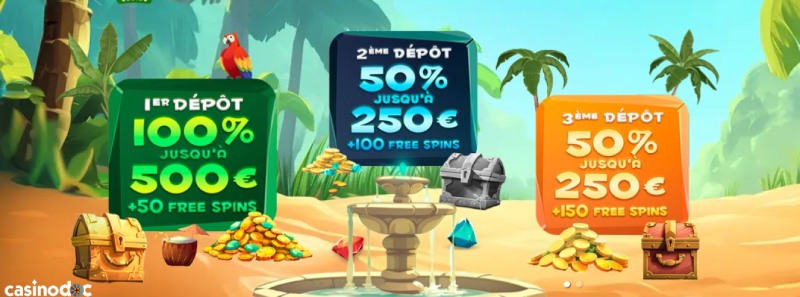 Capture d'écran du pack de bienvenue sur WinOui