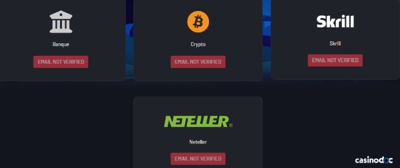 Faire un retrait sur Seven Casino