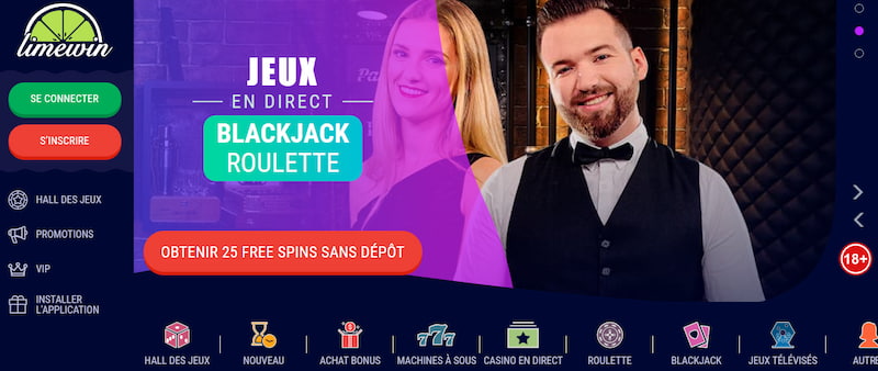 free spins code promo-limewin