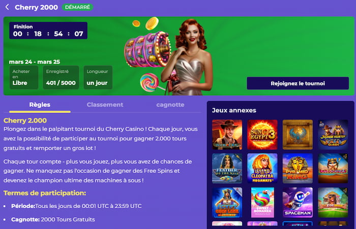 regles cherry 2000
