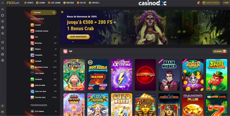 section casino fezbet