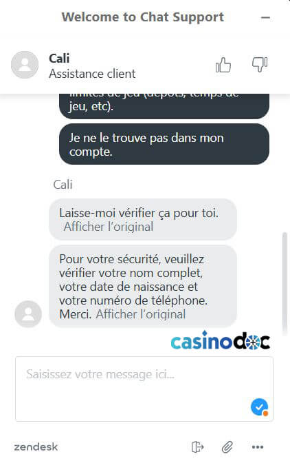 service client avis spinmillion