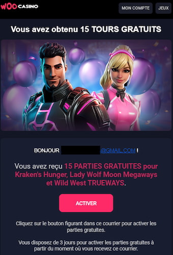tours gratuits woo casino
