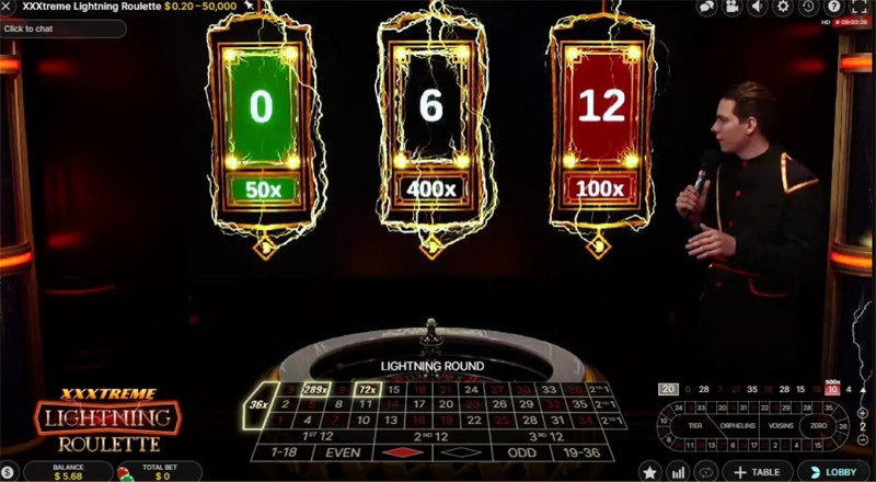 1red casino croupier en direct