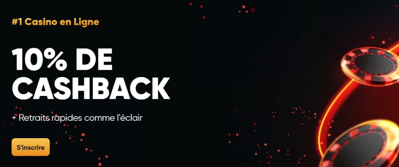Bonus cashback sans wager