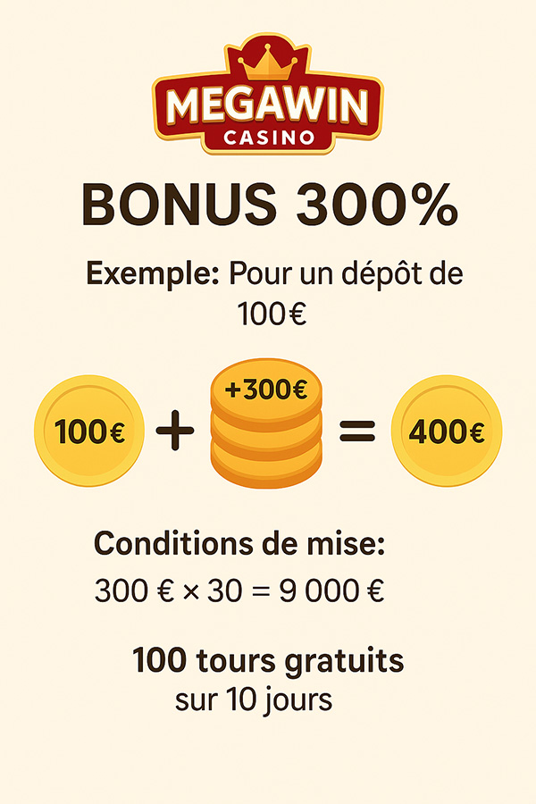 Infographie : bonus 300%