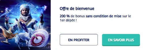 Offre de Bienvenue sur Prince Ali Casino