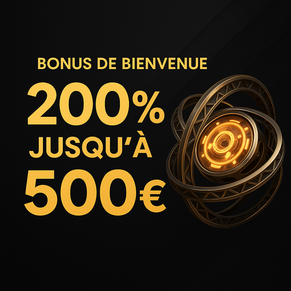 bonus de bienvenue de 200% jusqu'à 500 euros sur spinsy