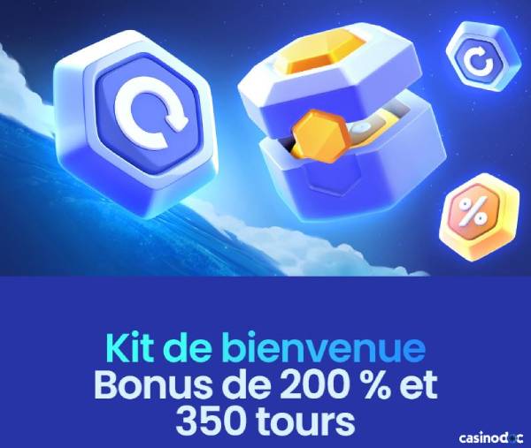 Bonus de bienvenue Casoo