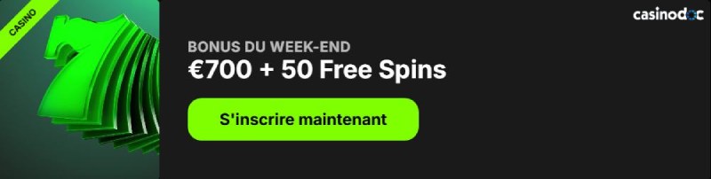 Bonus du weekend Spinit