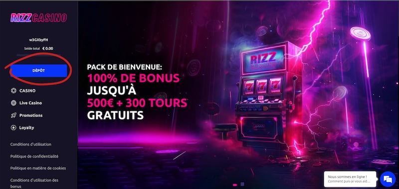 comment déposer avec visa étape 2