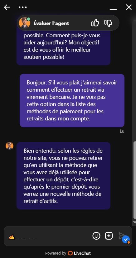 Service client Libet