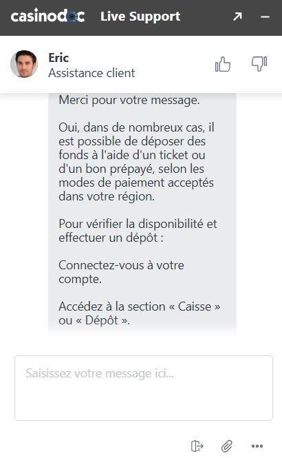 Service client Spinit