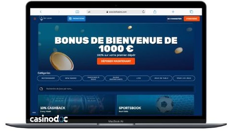 version ordinateur Bof Casino