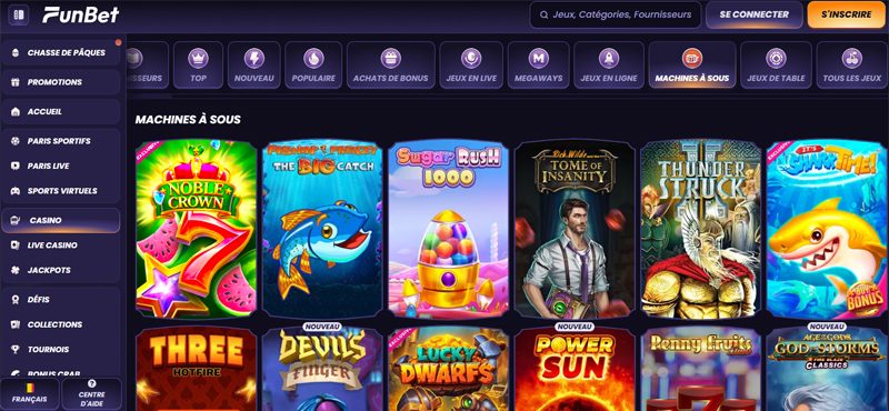 funbet machines à sous