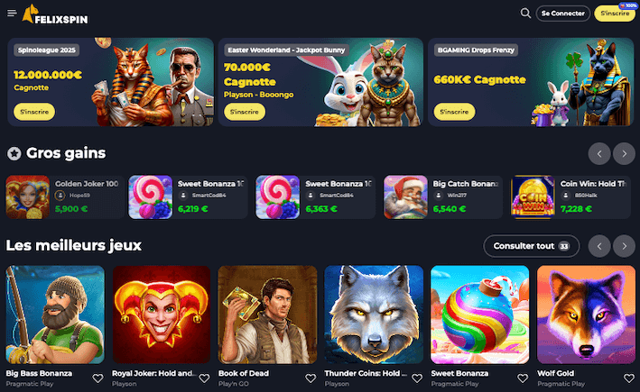 Nouveau casino en ligne