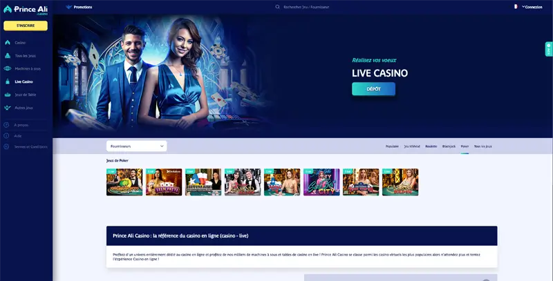 prince ali poker