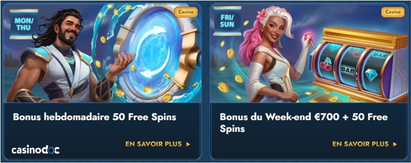 autres promotions ocean spin casino