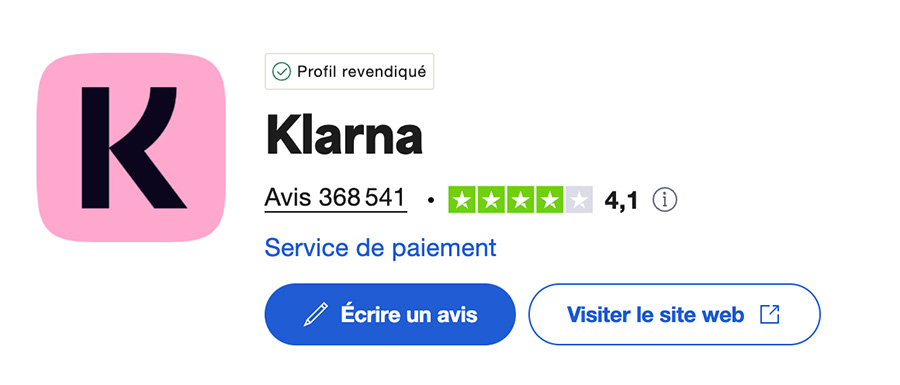 avis utilisateurs sur casino klarna