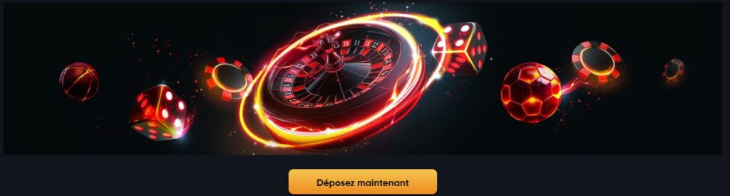 capture d'écran du bonus de bienvenue proposé par Instant Casino