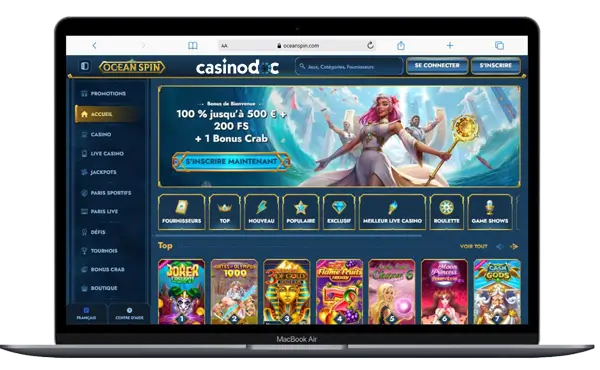 macbook air ocean spin casino