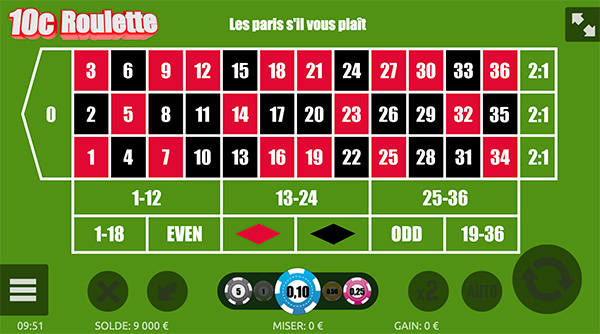 10c roulette