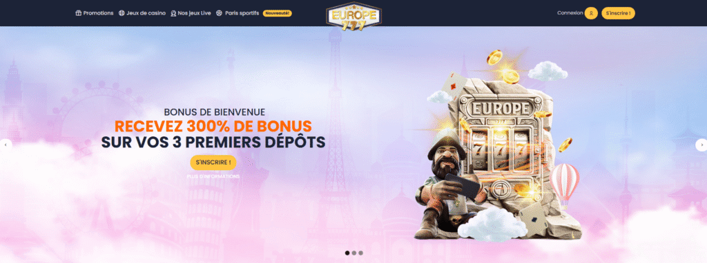 Casino777 bonus
