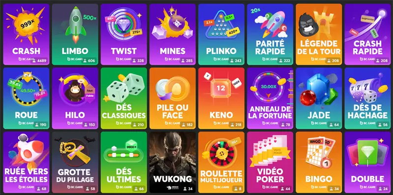 mini-jeux crypto