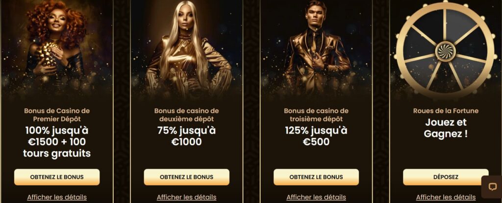 goldspin casino capture d'écran bonus de bienvenue