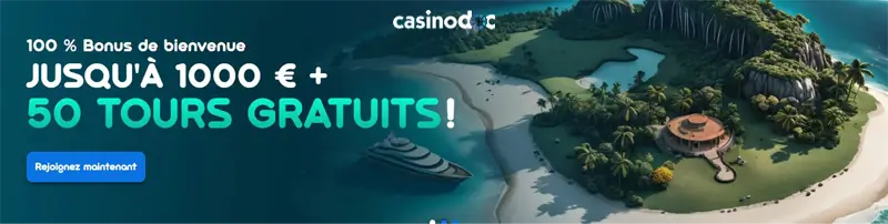 bonus de bienvenue spinsino casino