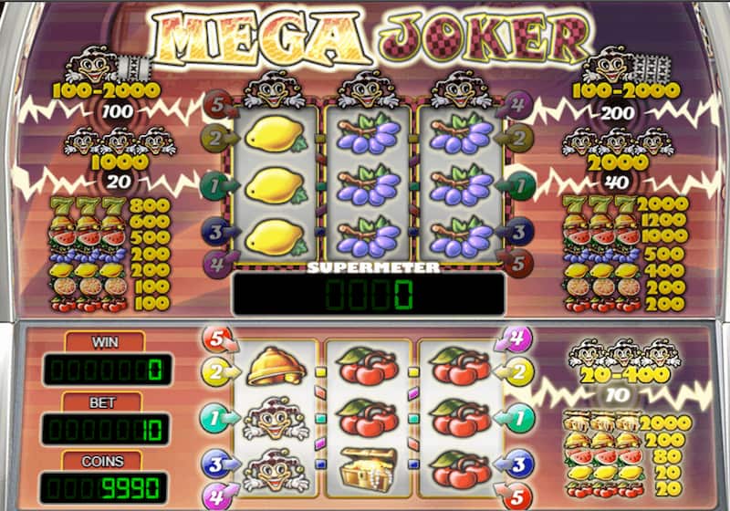 machine à sous mega joker