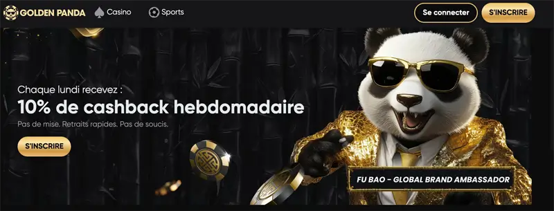 cashback golden panda
