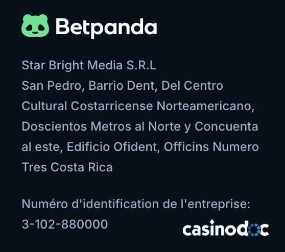 licence betpanda