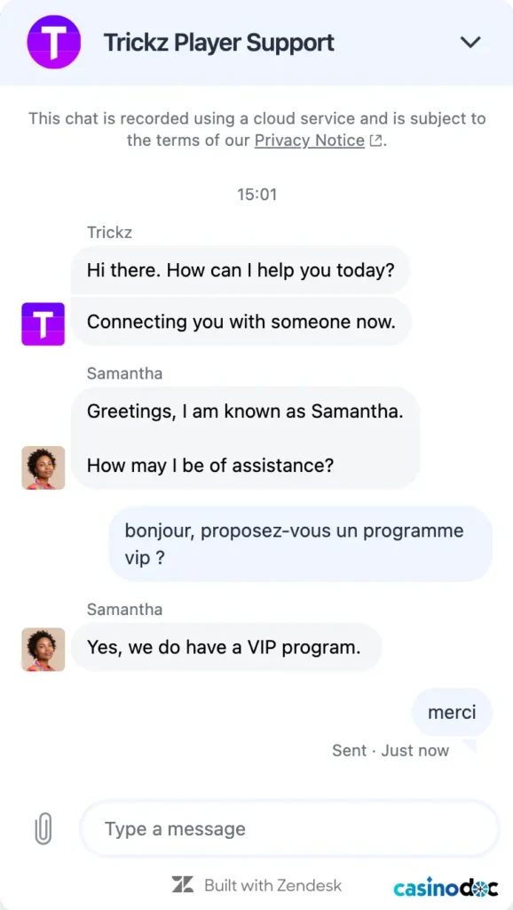 service client trickz