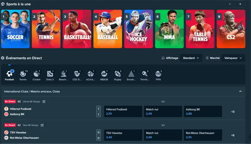 paris sportif en crypto