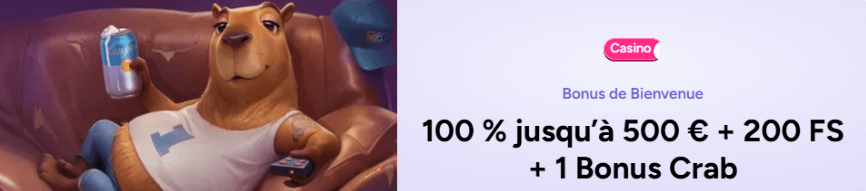 bonus de bienvenue spinbara