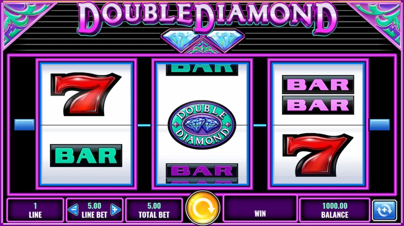 machine à sous double diamond