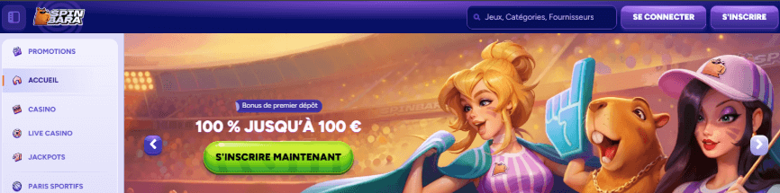 inscription spinbara casino